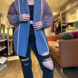 Mulberry street vintage bomber jacket 90s